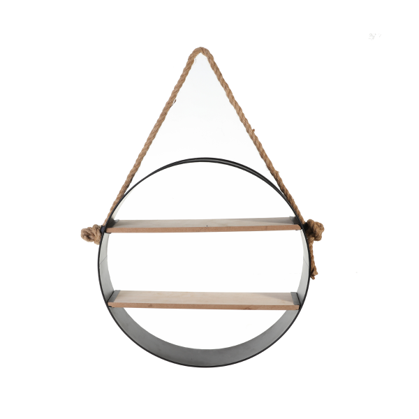 Hanging Metal& Wood Shelf 50x12