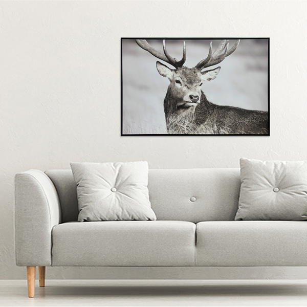 Deer Canvas Framed 75x115
