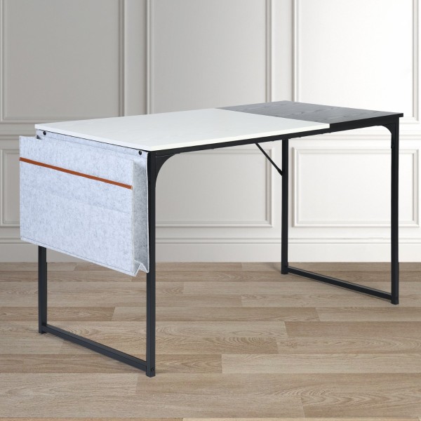 Atelier Du Nord - Bureau d'ordinateur Blanc / Noir