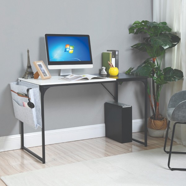 Atelier Du Nord - Bureau d'ordinateur Isoud en forme de L