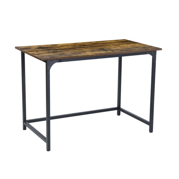 Derwin Computer Desk Metal Steel Tube Particle Board Top