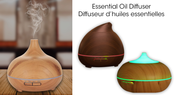 Lauren Taylor - Diffuseurs d'huiles essentielles avec lumières DEL