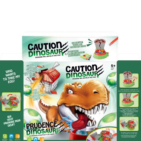 Attention jeu de dinosaures