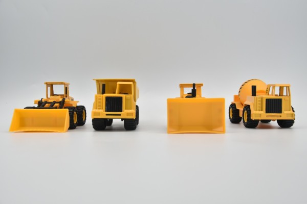 Mighty Wheels 4 Pack 4.75in Truck