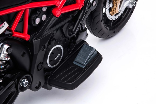 Porteur électrique moto à 2 vitesses pour enfants