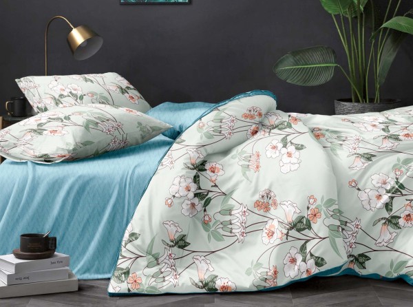 Ensemble de housse de couette LYRA en coton mélangé
