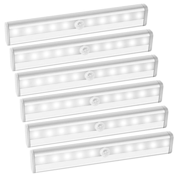 Motion Sensor Led Usb Rechargeable Cabinet Light