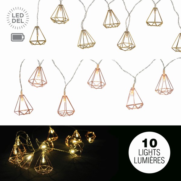 2Asst 10L Wire Diamond Light St B/O - Magasins Hart | Hart Stores