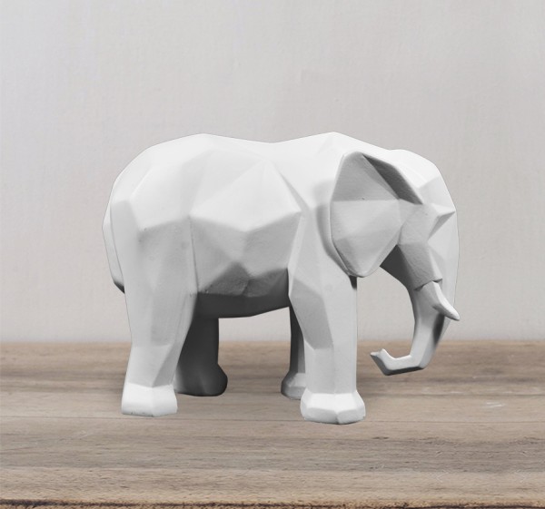 Elephant Resin Figurine