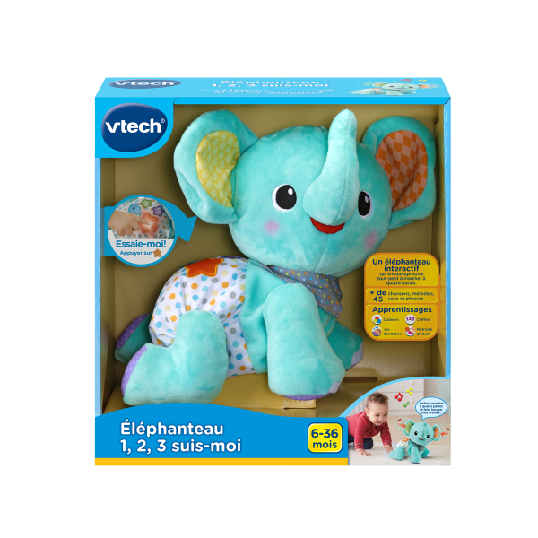 VTech - Explore N Crawl Elephant