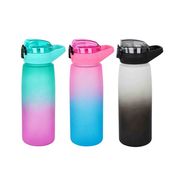 Elite- 1000ml Plastic Water Bottle Assorted