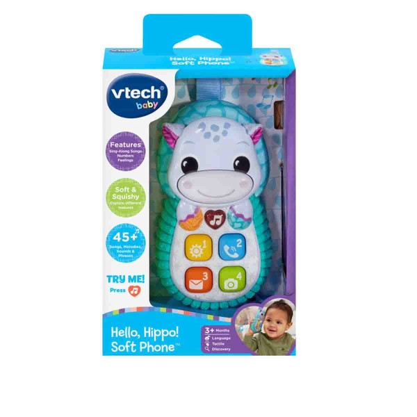 Vtech Baby Hello Hippo| Soft Phone