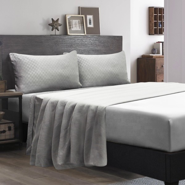 Comfort Sheet Set Asst Bordure Dobby