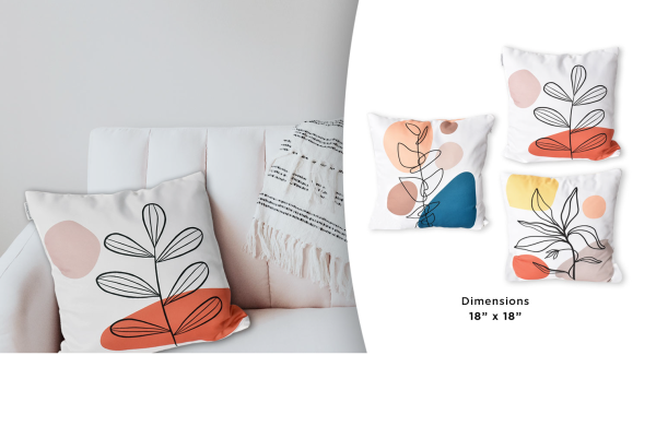 Lauren Taylor - Coussin en faux lin