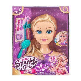 Sparkle Girlz Styling Heads W/o Nail
