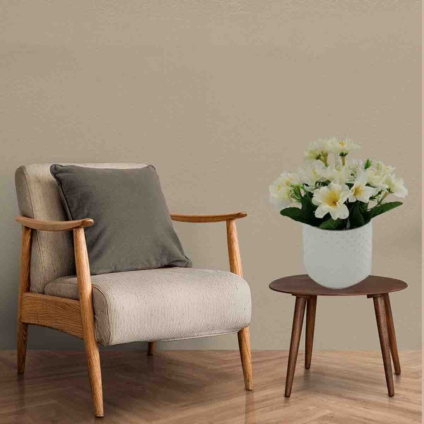 LAURENT TAYLOR - Flower in White Ceramic Pot