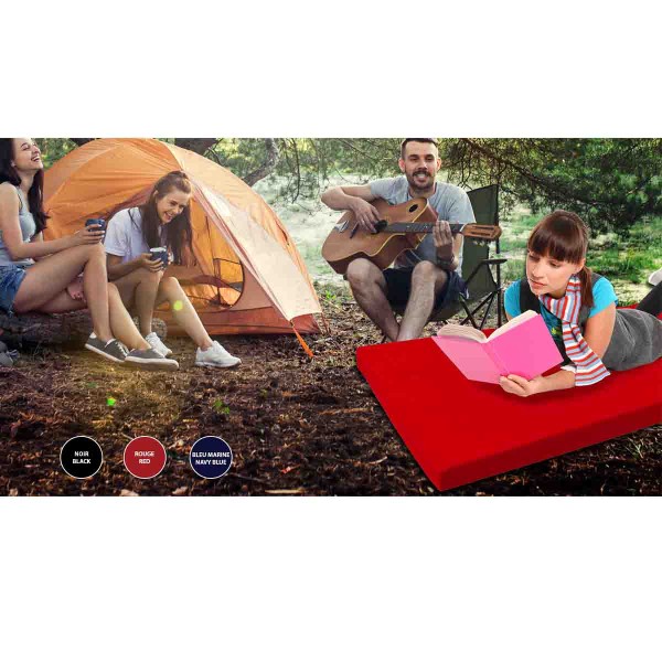 Foam Bed Foldable Single Solid