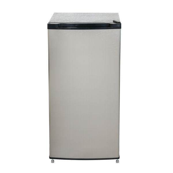 MASSIMO - Freezer Upright 5.2 Cubic Ft Black & Stainless Steel