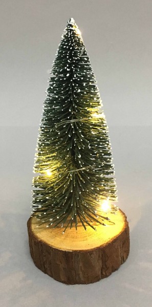 Arbre de Noël avec guirlande lumineuse 20cm