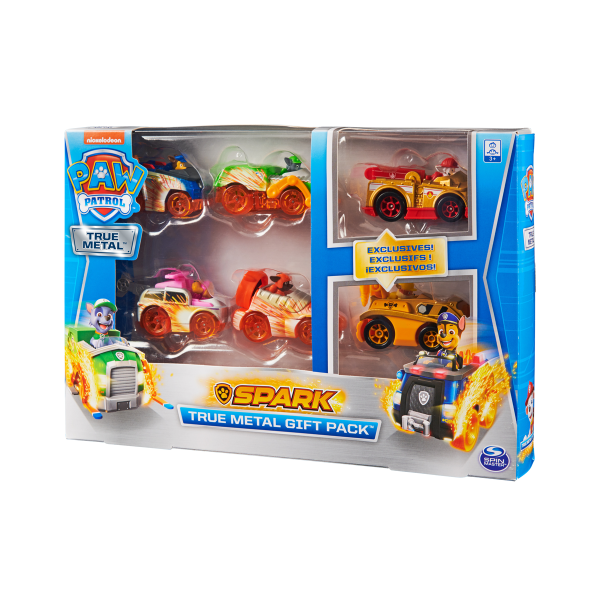 Paw Patrol Gift Box (6) Autos Die Cast