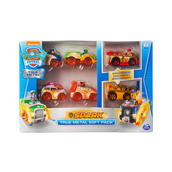 Paw Patrol Gift Box (6) Autos Die Cast