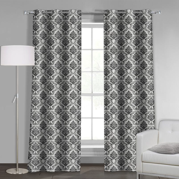 Adrien Lewis - Bodan Printed Cotton Canvas Grommet Panel