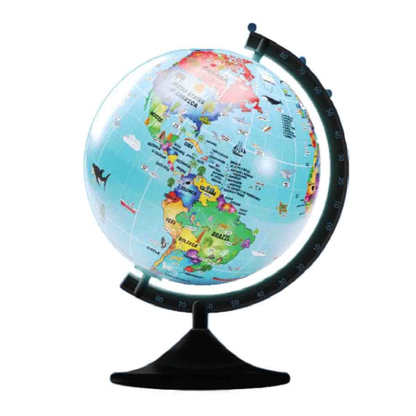 Globe terrestre LED