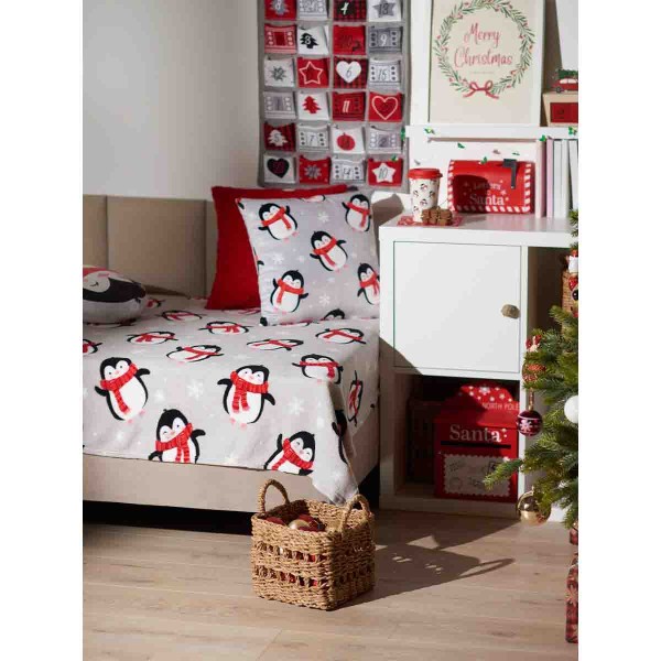 Plaids en laine polaire Gnomes et Pingouins