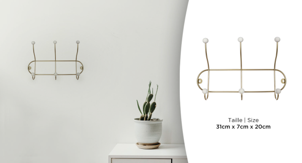 Gold Wall Hook