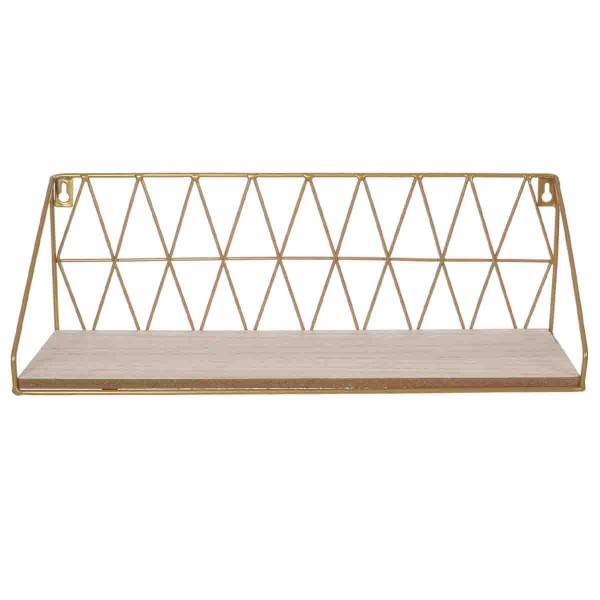 Gold Shelf 45x15x15cm
