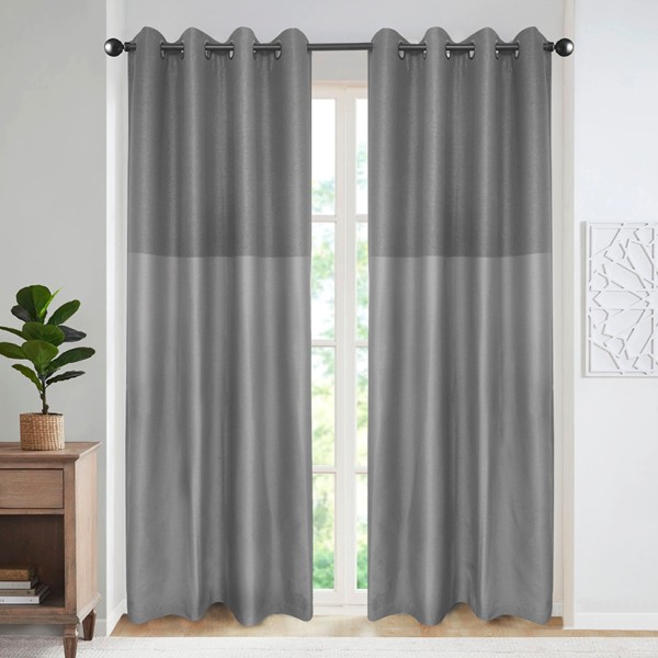 Grommet Panel 52x84 2pk Marien Blackout 2 Tone