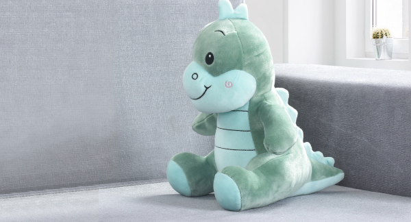 Kids Plush Cushion | Baby Dino