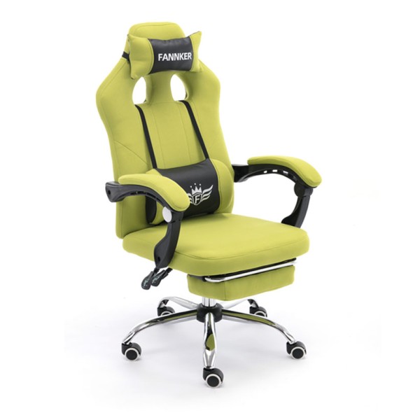 Office Chair Pink Gaming & Massage Pu W/USB Connector