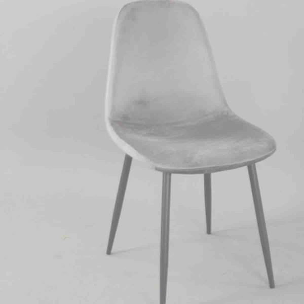 Atelier Du Nord - Chaise de salle à manger avec pieds en métal