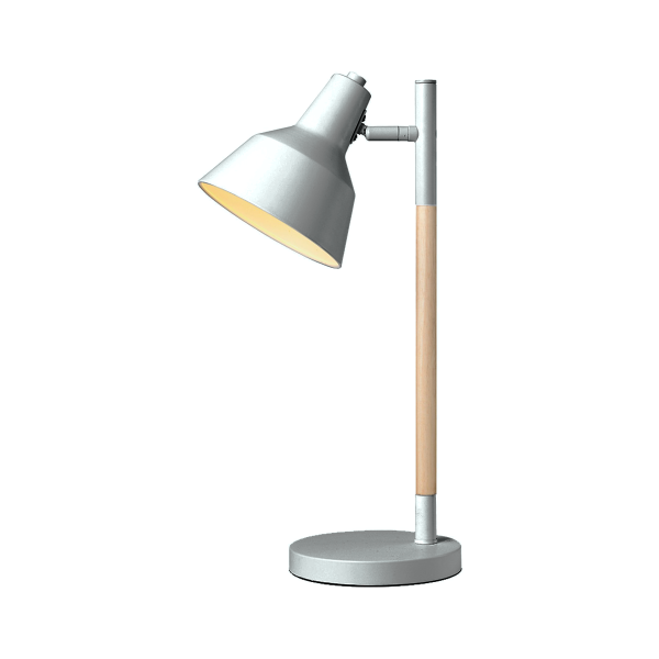 Adrien Lewis - Lampe de table en métal et bois