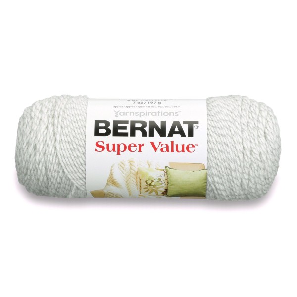 Bernat Super Value 3-197G Grey Ragg