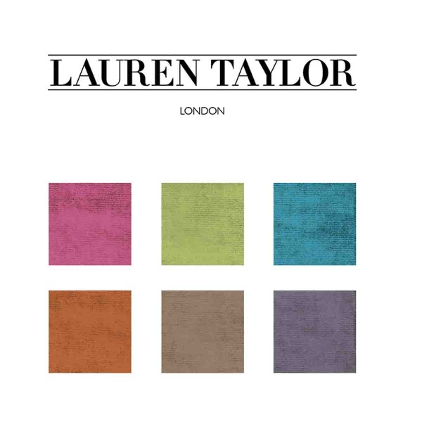 Lauren Taylor- Rideau à oeillets en aspect velours Veronica