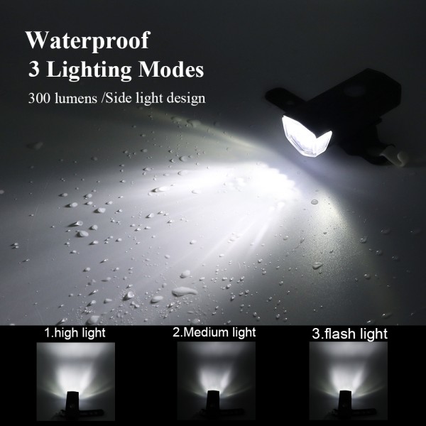 Waterproof Front Bike Headlight