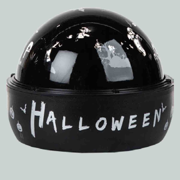 HALLOWEEN TABLE-TOP PROJECTOR WITH SPOOKY SCENE 16.5CM