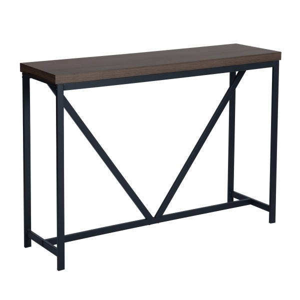 Hemphill - Table console avec cadre en métal