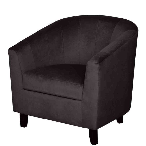 Atelier Du Nord - Velvet Tub Accent Chair