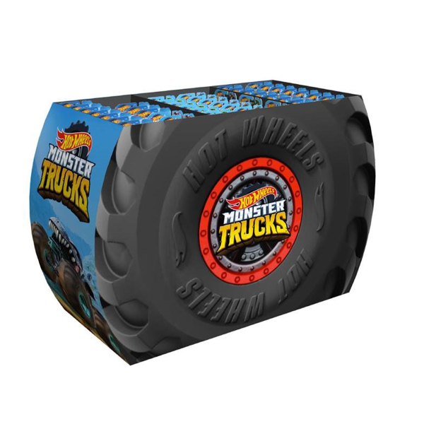 Hot Wheels Monster Trucks1:64 Vehicles With Bonus Wheels