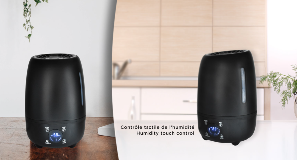 Humidifier 4.8L Black