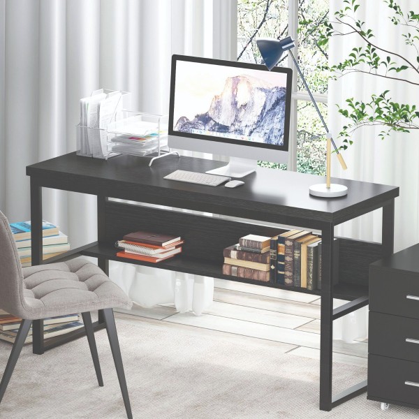 Coleshome Bureau avec étagère