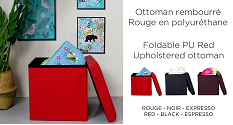 Foldable Ottoman