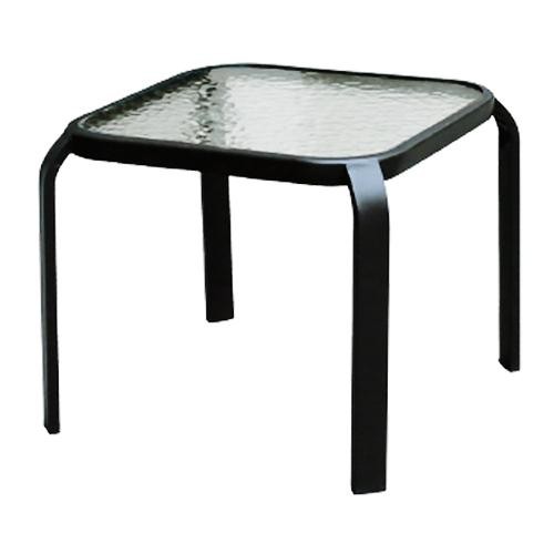 Square Steel Outdoor Patio Side Table