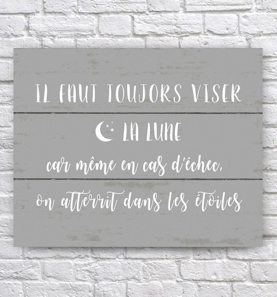 Viser La Lune Wall Art