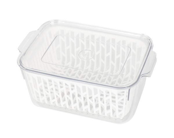 Fridge Storage Box With Colander
