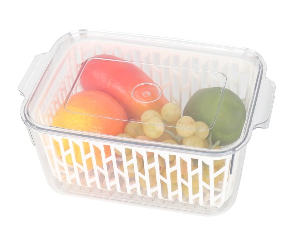 Fridge Storage Box With Colander
