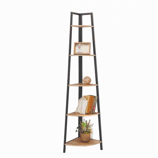 5 Tire Corner Bookshlef-Metal frame
